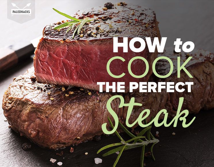 how to cook the perfect steak title card