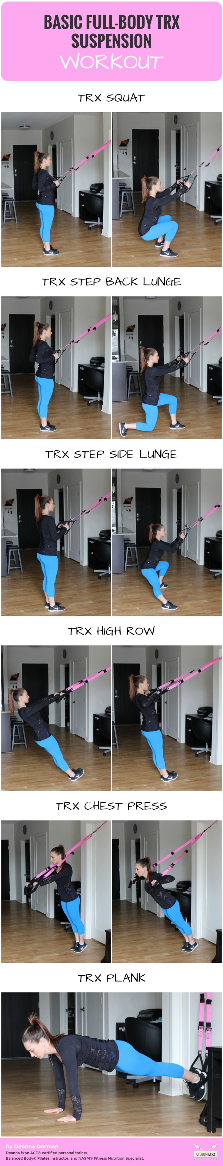 Basic Full Body TRX Suspension Workout