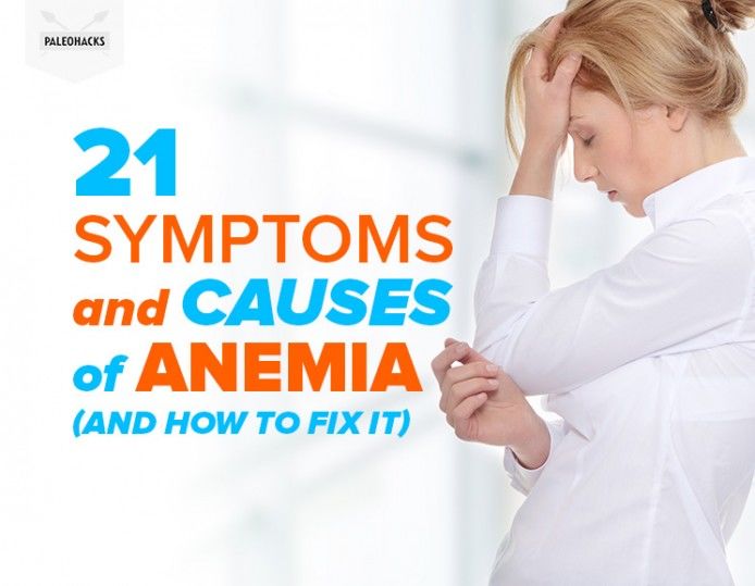 21 Symptoms And Causes Of Anemia And How To Fix It 6103