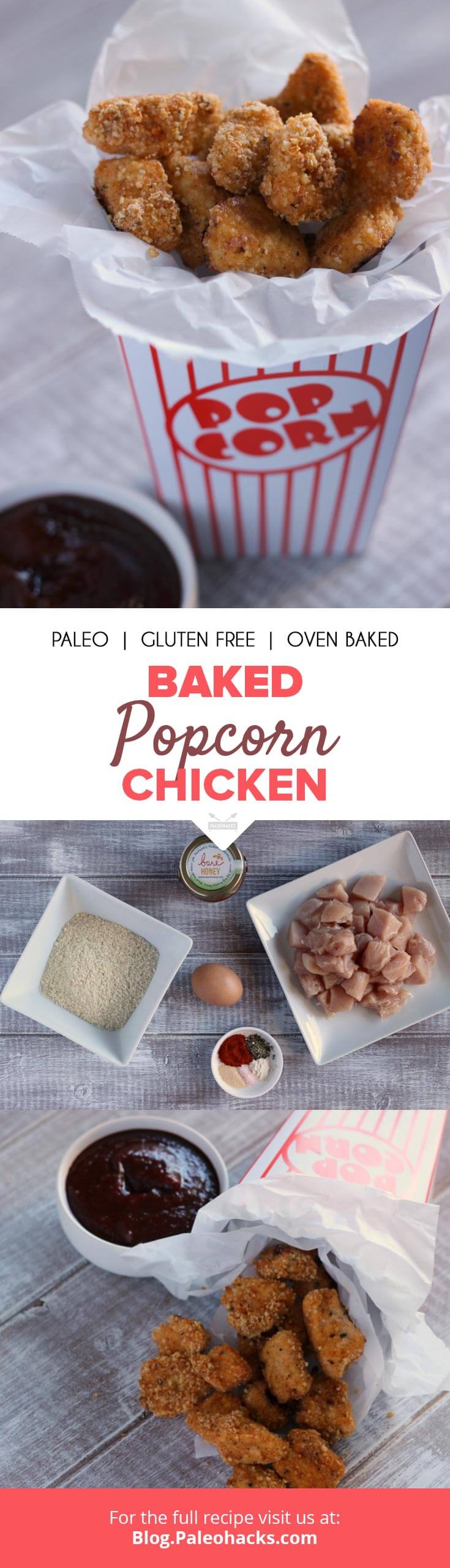 Love chicken? You'll love these Baked Popcorn Chicken bites even more! They are a quick and easy meal that the whole family including your kids will enjoy.