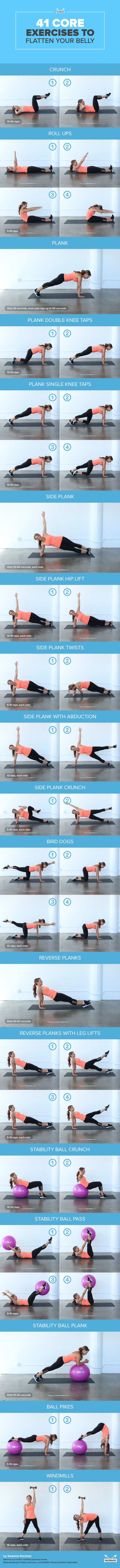 41_Core_Exercises_to_Flatten_Your_Belly-infog