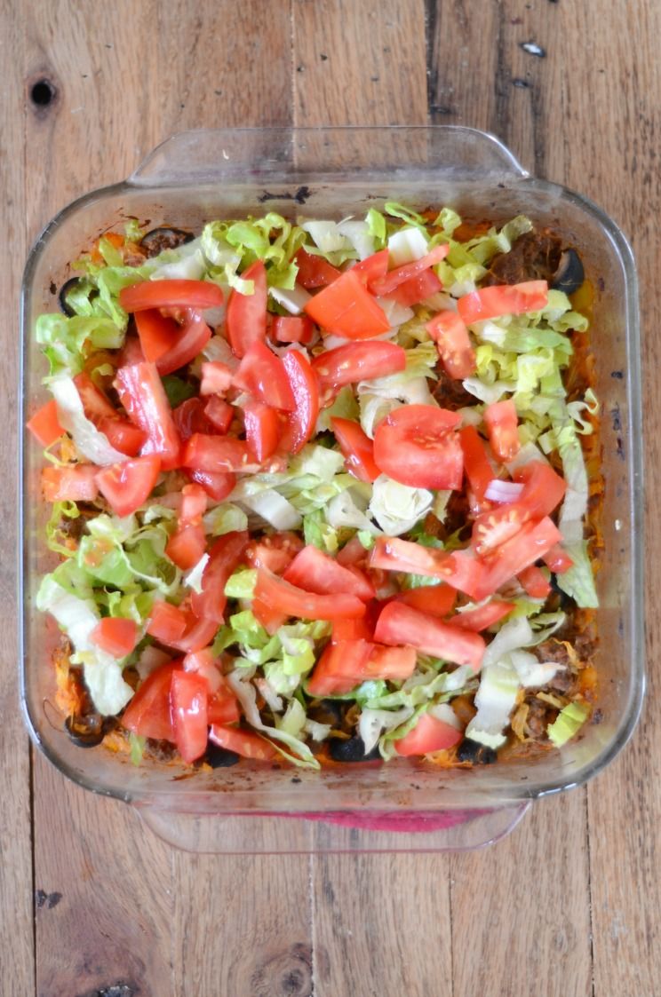 paleo taco casserole