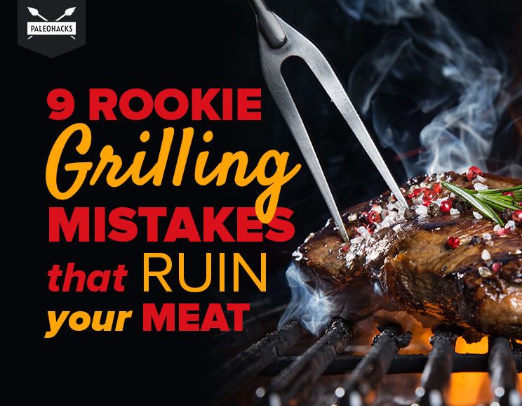 grilling mistakes image with text