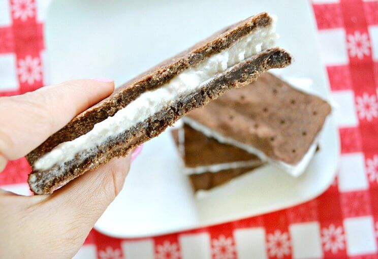 Paleo ice cream sandwich