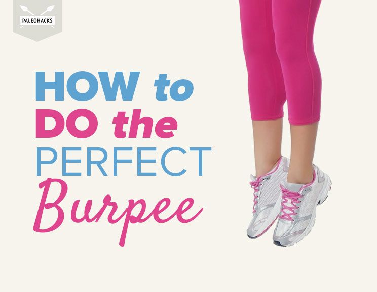 how to do the perfect burpee title card