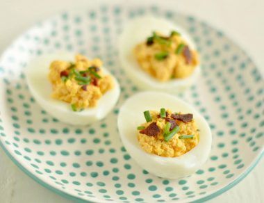 jalapeno bacon deviled eggs featured image