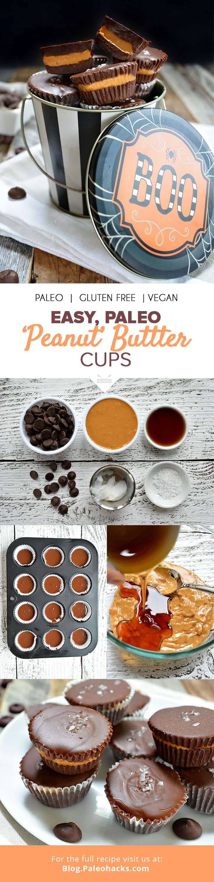 paleo peanut butter cups pin