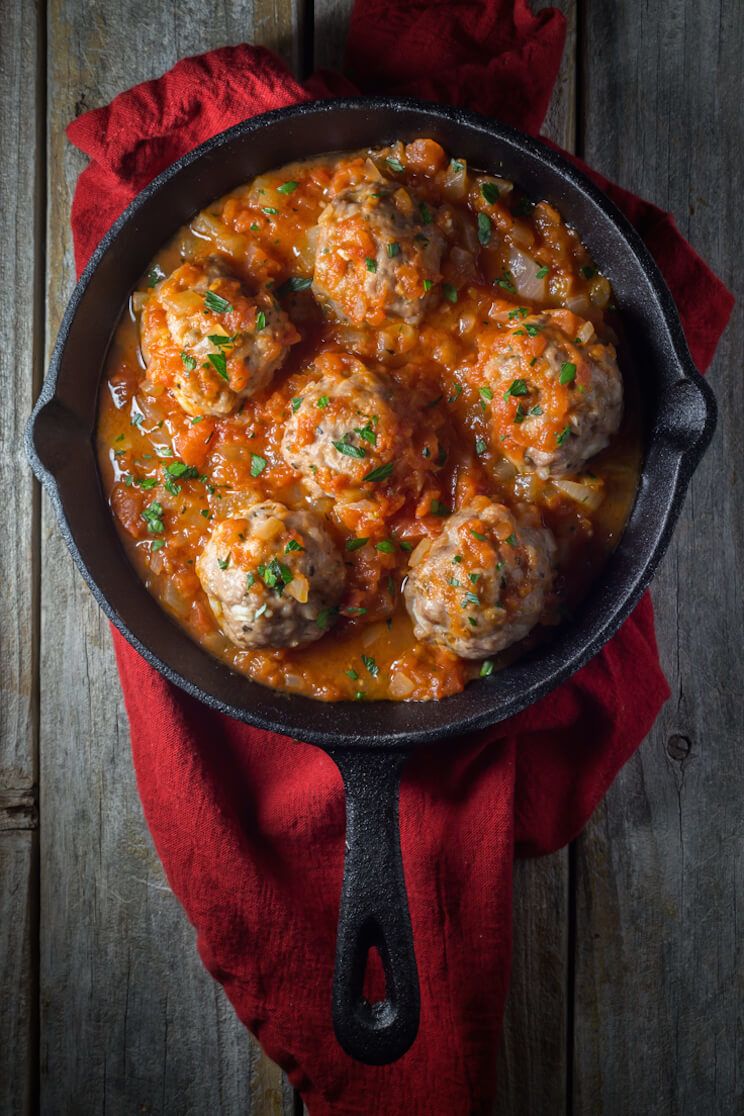 oven-baked meatballs