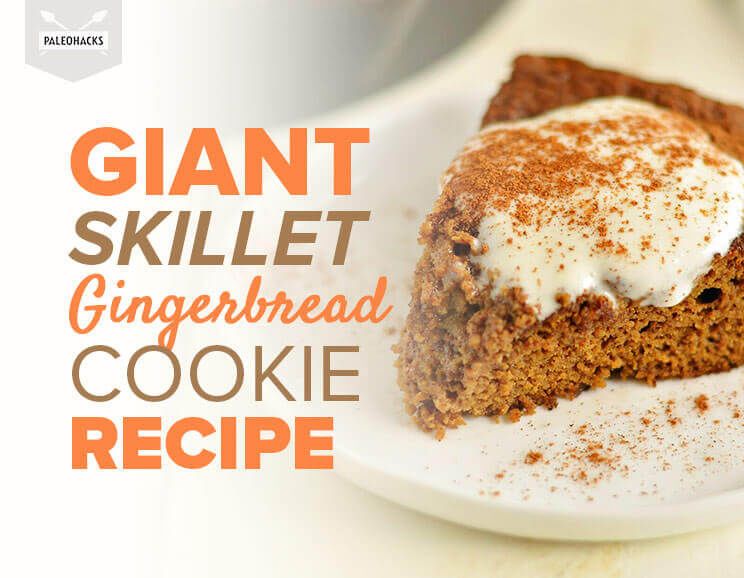 skillet gingerbread cookie title card