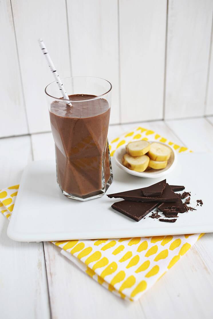 banana chocolate shake