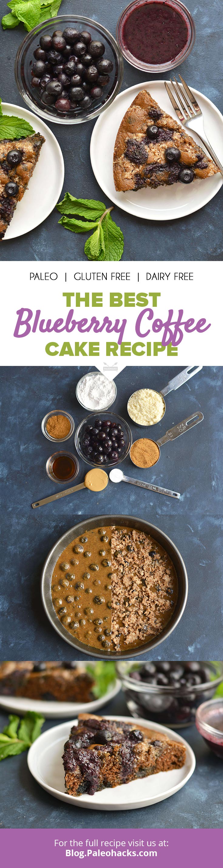 How to Make Blueberry Coffee Cake