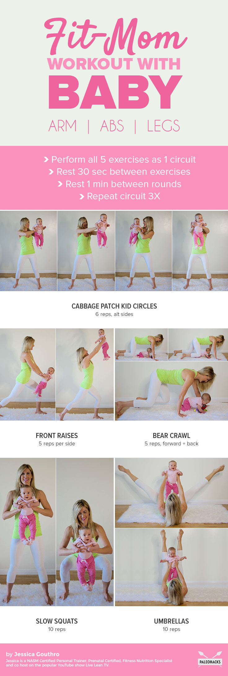 How to workout with your baby