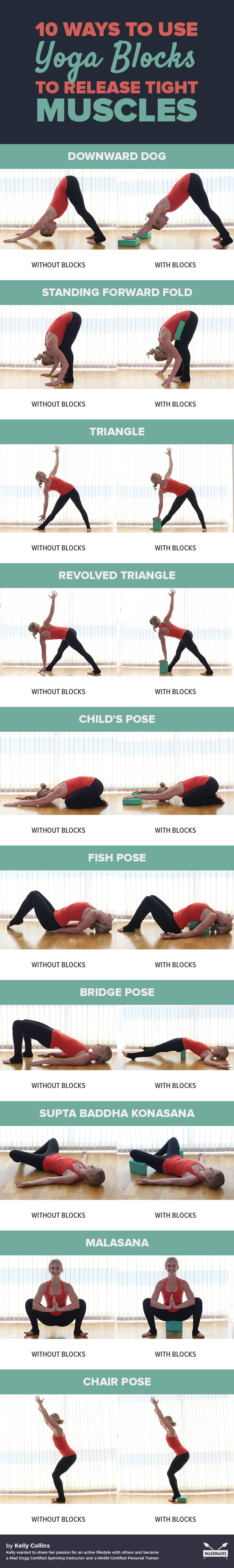 Whether you’re new to yoga or trying to ease your way back in, blocks are great tools to use to help you get into poses safely.