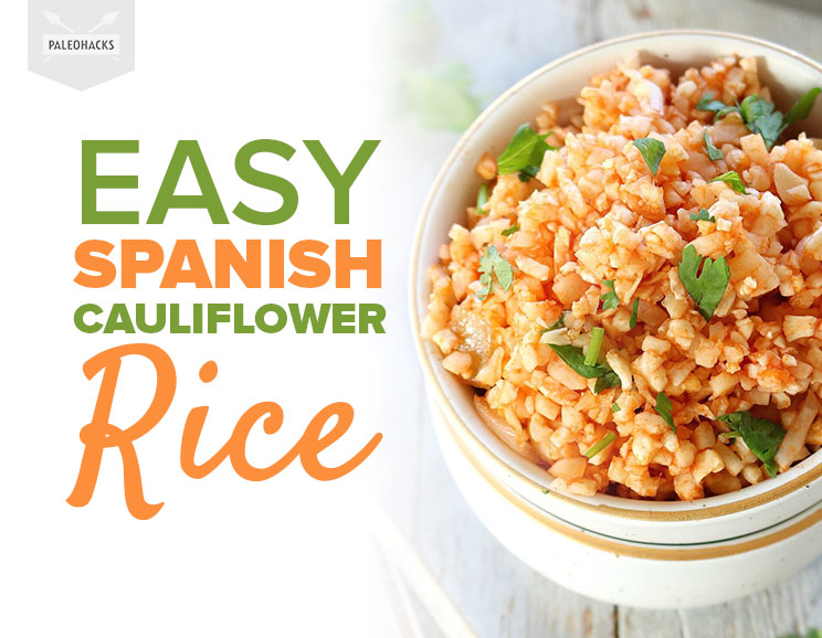 Easy Spanish Cauliflower Rice