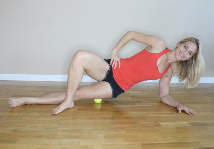 12 Ways To Use A Tennis Ball To Release Tight Hips