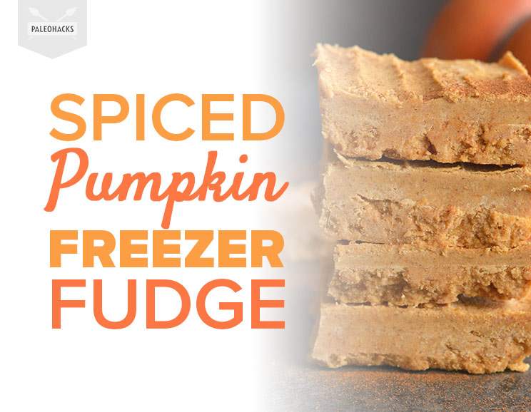 Spiced Pumpkin Freezer Fudge