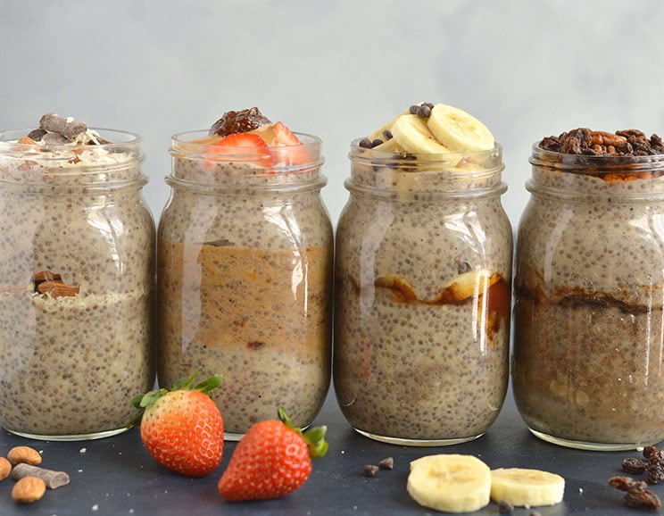 Make Paleo overnight oats kid-friendly with fun flavors like French toast, Almond Joy, banana bread and almond butter ’n jelly.