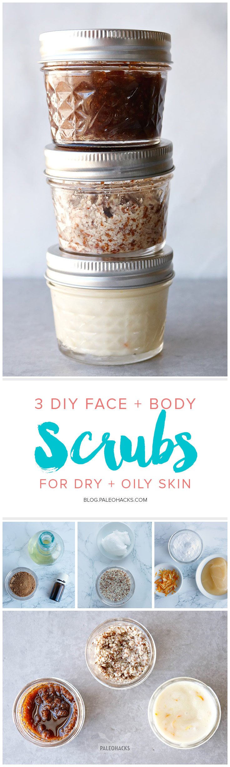 Gentle and effective, these DIY face and body scrubs will leave your skin smooth and glowing.