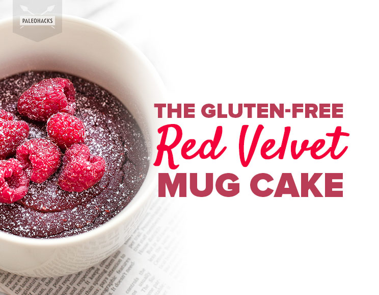 The Gluten-Free Red Velvet Mug Cake