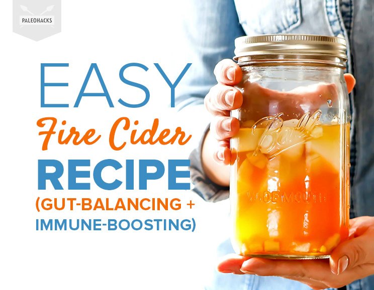 Cure digestive woes with this gut-healing Fire Cider recipe filled with natural ingredients to help keep your gut in check.