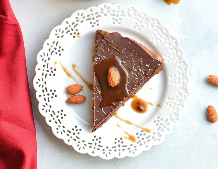 Grab a spoon and indulge in this decadent Caramel Salted Tart made with three irresistible layers. Let your fridge do all the work this time.