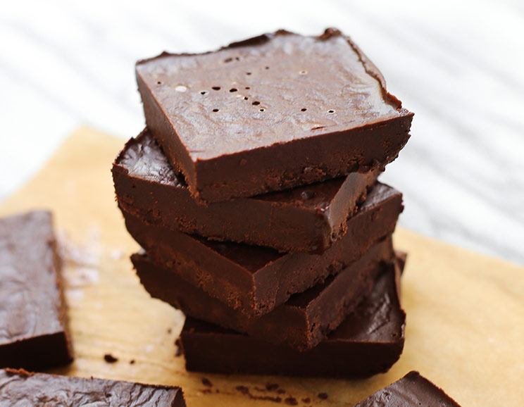 Skin-Firming Chocolate Collagen Fudge Squares