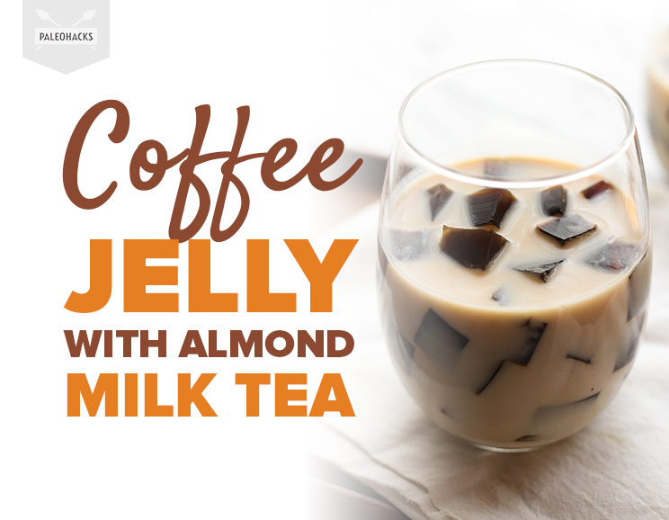 Enjoy chewy jellies made with grass-fed gelatin and brewed coffee for a Paleo-friendly take on a Japanese favorite.