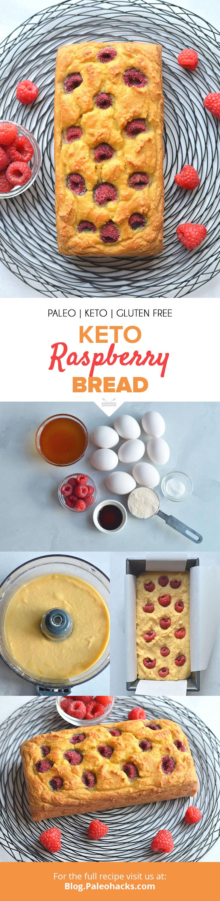 Get ready for a simple and delicious Keto Raspberry Bread the whole family will love. Taking yum-factor to the next level.