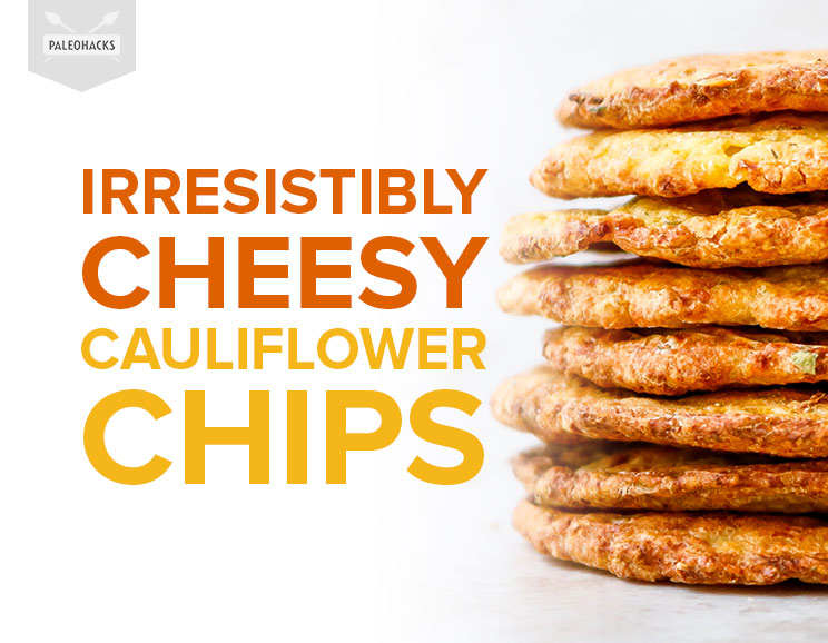 Upgrade snack time with these thin and savory cauliflower chips. Pack them for school lunches, movie nights, or a quick work day snack for midday munching.