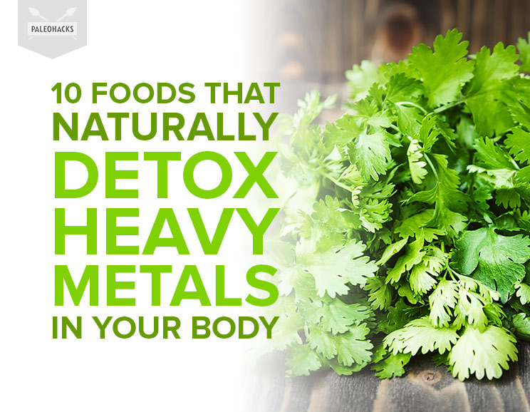 We are exposed to heavy metals every single day. Here are the top 10 foods that can help our bodies naturally detoxify from metal exposure.