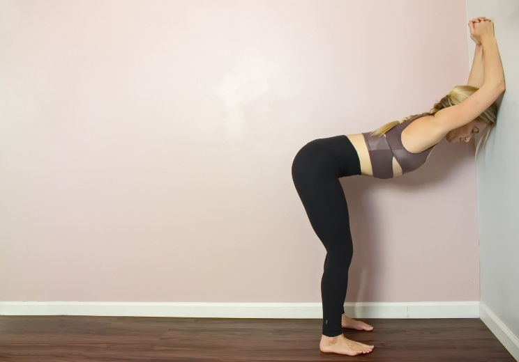 7 Yin Yoga Wall Poses To Melt Away Anxiety