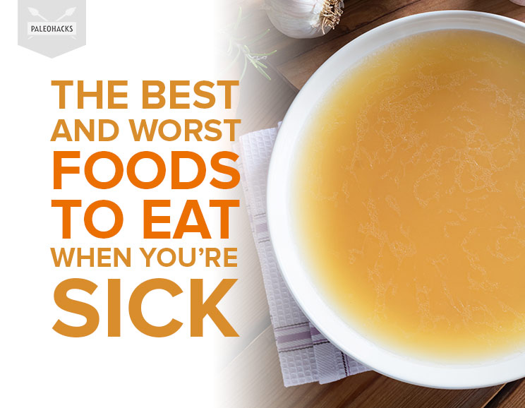 It’s always awful to get sick, but did you know that certain foods can promote healing while others might actually keep you feeling ill for longer?