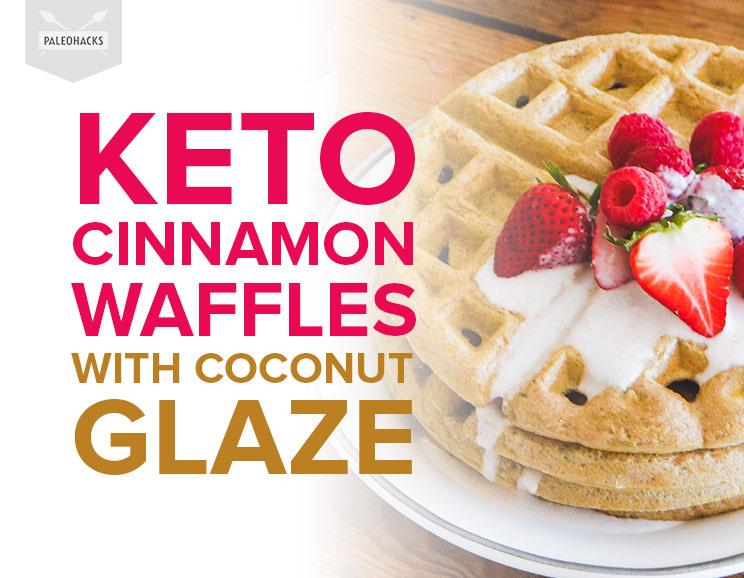 These Belgian-style keto waffles are just as satisfying as the traditional version, minus the carbs and sugar!
