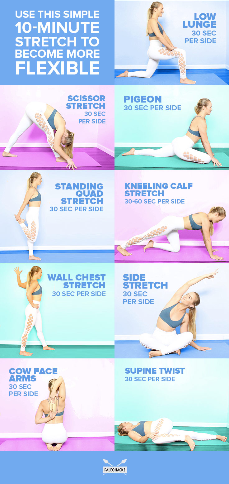 Becoming flexible doesn’t need to feel so far out of your reach. Use these stretches to gain flexibility in your entire body - even those tight areas.