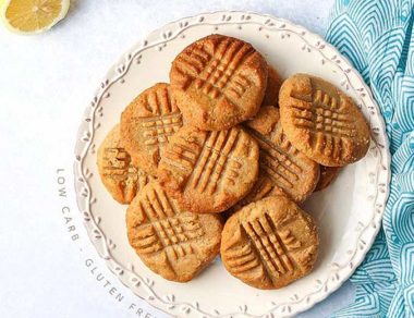 Almond Flour Honey Tahini Cookies