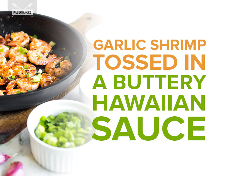 Sizzle garlic shrimp in buttery Hawaiian-inspired sauce for a flavorful, one-pan meal. Just coat them in a zesty marinade and toss onto the skillet!