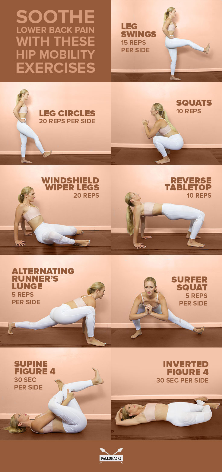 If you suffer from lower back pain, make it a goal to fit these 9 hip mobility exercises into morning routine. You'll naturally relieve your low back pain.