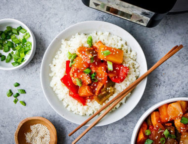 Slow Cooker Sweet and Sour Chicken 1