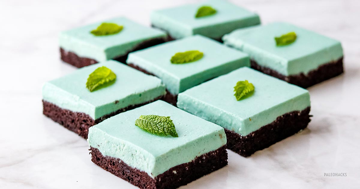 Creamy Keto Mint Brownies Keto, Dairy Free, Paleo